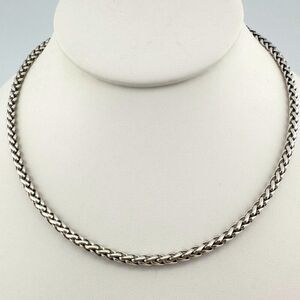 Brighton "Barrel Slide" ABC Add a Charm Classic 3mm Necklace 14 - 16"